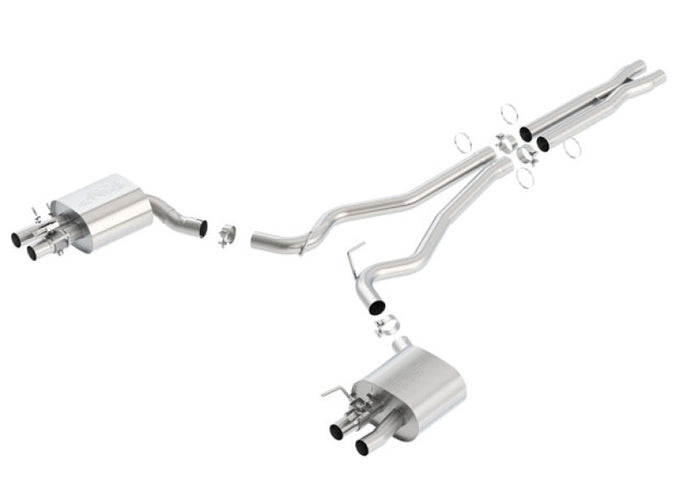 ATAK Cat-Back Exhaust System <br> 15-20 Ford Mustang 5.2L V8 Coupe