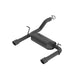 Touring Axle-Back Exhaust System <br> 18-23 Jeep Wrangler 3.6L