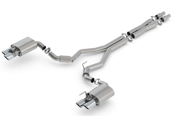 S-Type Cat-Back Exhaust System <br> 18-23 Ford Mustang 5L V8 Coupe
