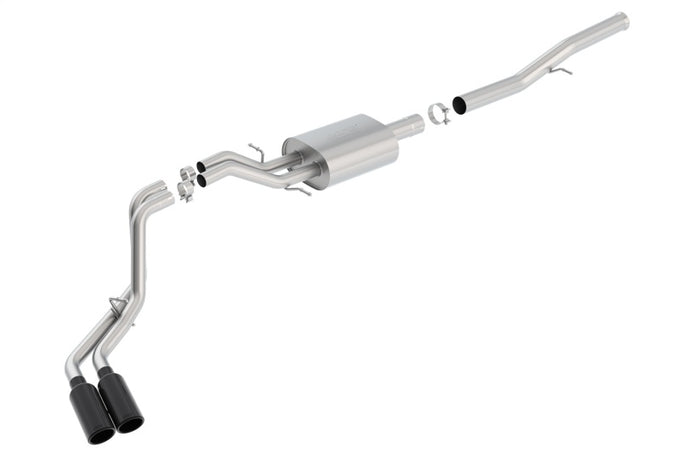 S-Type Cat-Back Exhaust System <br> 14-18 Chevrolet Silverado GMC Sierra 1500