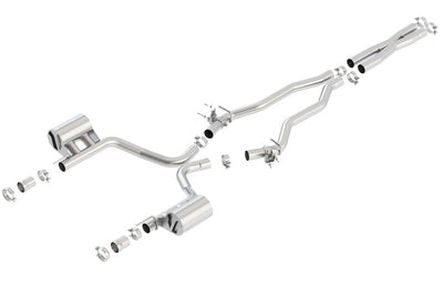 ATAK Cat-Back Exhaust System <br> 15-23 Dodge Challenger 6.4L V8 with MDS