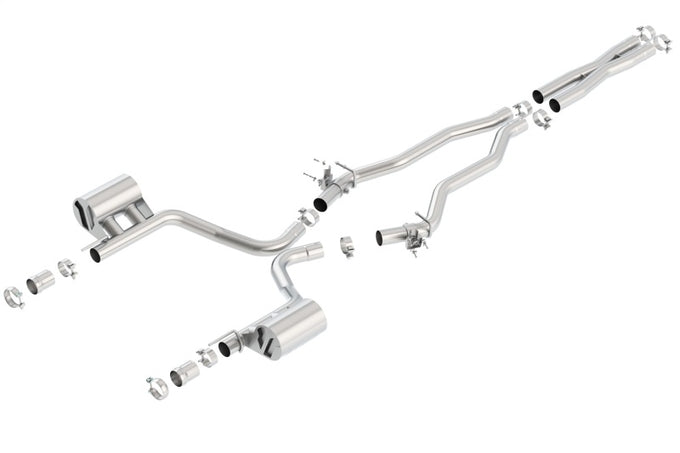 ATAK Cat-Back Exhaust System <br> 15-23 Dodge Challenger 6.4L V8 with MDS