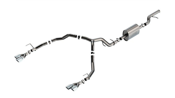 S-Type Cat-Back Exhaust System <br> 21-24 Chevy Tahoe Premier 5.3L V8