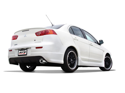 S-Type Axle-Back Exhaust System <br> 2008,10-11 Mitsubishi Lancer ES 2009 GTS 2.4L