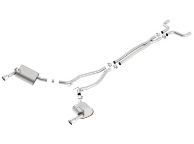 S-Type Cat-Back Exhaust System <br> 14-15 Chevy Camaro LS 3.6L V6 LT 3.6L V6