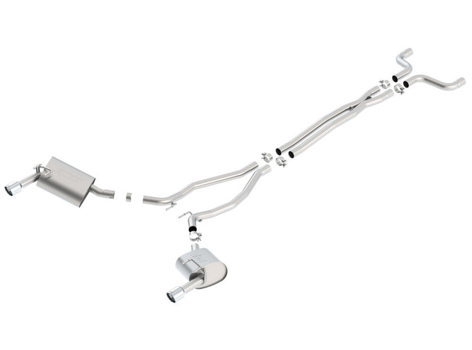S-Type Cat-Back Exhaust System <br> 14-15 Chevy Camaro LS 3.6L V6 LT 3.6L V6