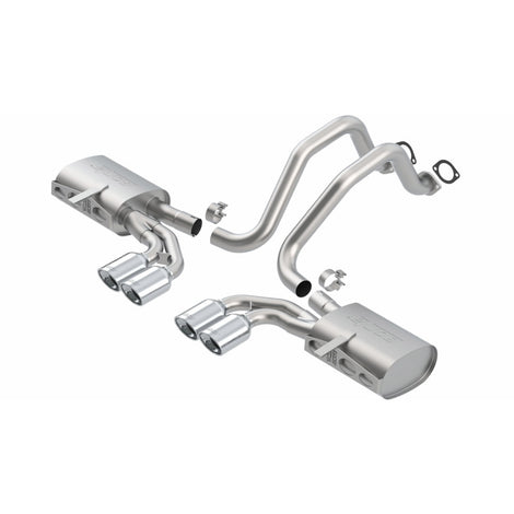 Touring Cat-Back Exhaust System <br> 97-04 Chevy Corvette 5.7L V8