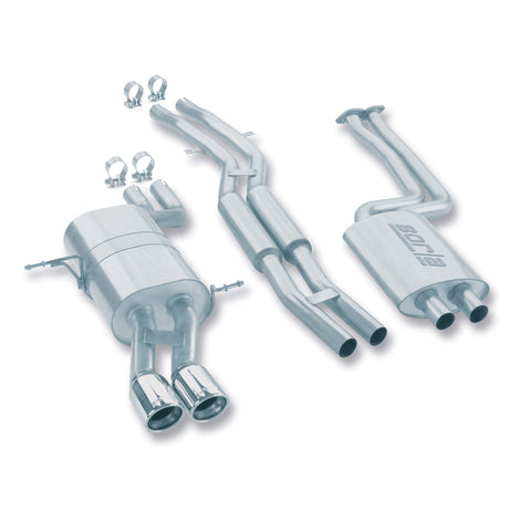 S-Type Cat-Back Exhaust System <br> 99-00 BMW 323i L 2000 BMW 323Ci L