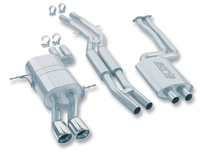 S-Type Cat-Back Exhaust System <br> 99-00 BMW 323i L 2000 BMW 323Ci L