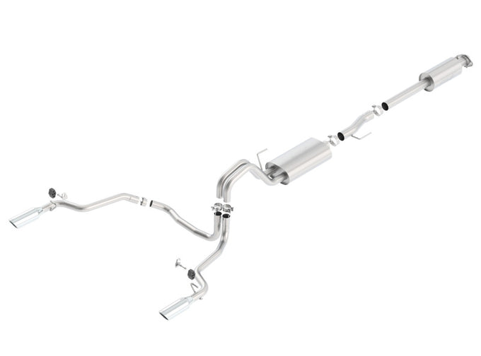 S-Type Cat-Back Exhaust System <br> 15-20 Ford F-150 EXCEPT Raptor models
