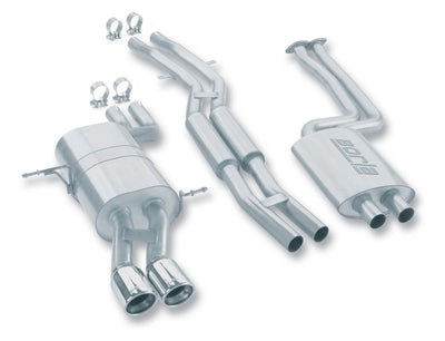 S-Type Cat-Back Exhaust System <br> 99-00 BMW 323i L 2000 BMW 323Ci L