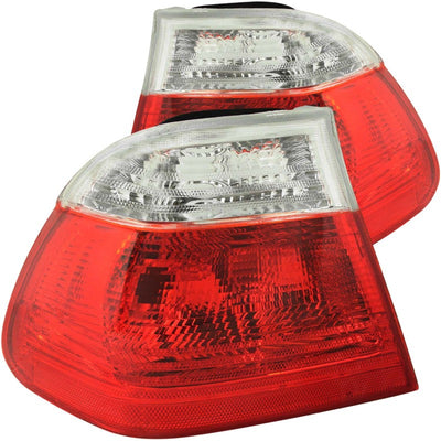 Red/Clear Taillights <br> 99-01 BMW 3 Series E46