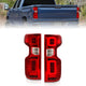 Chrome Housing Red G2 Full LED Tailights <br> 19-21 Chevy Silverado 1500