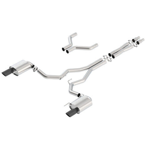 ATAK Cat-Back Exhaust System <br> 15-17 Ford Mustang 5L V8 Coupe