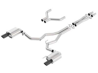 ATAK Cat-Back Exhaust System <br> 15-17 Ford Mustang 5L V8 Coupe