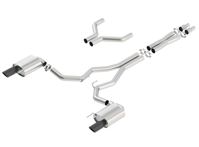 ATAK Cat-Back Exhaust System <br> 15-17 Ford Mustang 5L V8 Coupe