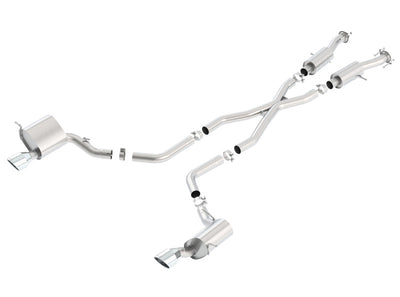 S-Type Cat-Back Exhaust System <br> 15-21 Jeep Grand Cherokee 6.4L V8