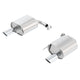 ATAK Axle-Back Exhaust System <br> 15-23 Ford Mustang 2.3L 15-17 Ford Mustang 3.7L