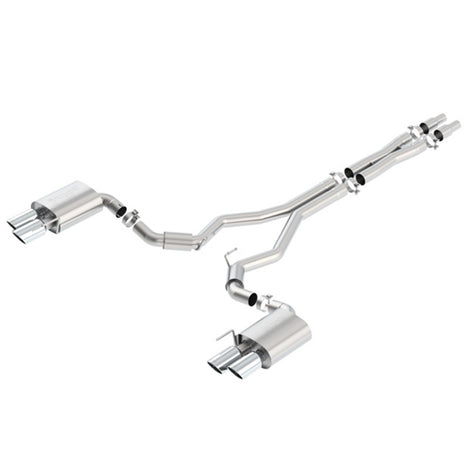 S-Type Cat-Back Exhaust System <br> 18-23 Ford Mustang 5L V8 Coupe