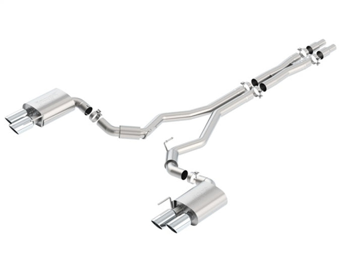 S-Type Cat-Back Exhaust System <br> 18-23 Ford Mustang 5L V8 Coupe