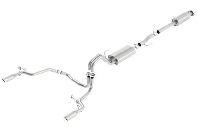 S-Type Cat-Back Exhaust System <br> 15-20 Ford F-150 EXCEPT Raptor models