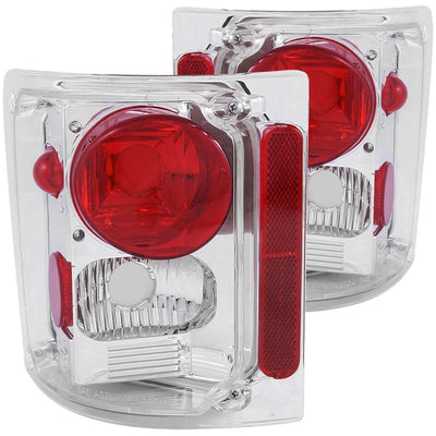Chrome Taillights <br> 73-87 Chevy GMC C/K/R/V-Series, Suburban