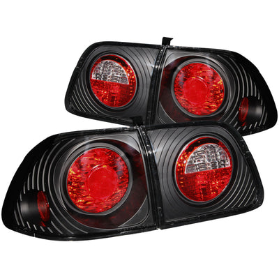 Black Taillights <br> 99-00 Honda Civic
