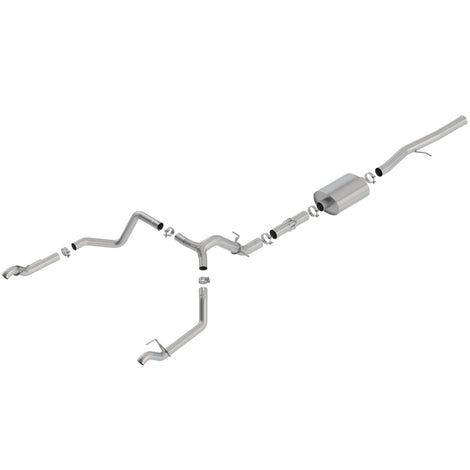ATAK Cat-Back Exhaust System <br> 19-23 Chevrolet Silverado GMC Sierra 1500