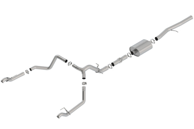 ATAK Cat-Back Exhaust System <br> 19-23 Chevrolet Silverado GMC Sierra 1500