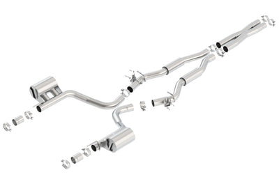 S-Type Cat-Back Exhaust System <br> 15-23 Dodge Challenger 6.4L V8 with MDS