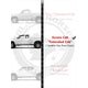 Peerless Running Boards <br>05-23 Toyota Tacoma