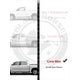 Peerless Running Boards <br>07-21 Toyota Tundra