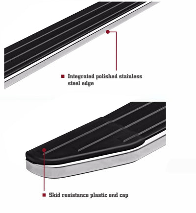 Premium Running Boards <br>10-17 Chevy Equinox, 10-17 GMC Terrain