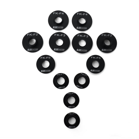12 Pieces Front/ Rear Subframe Hard Collar Kit<br> 16-21 Honda Civic FK