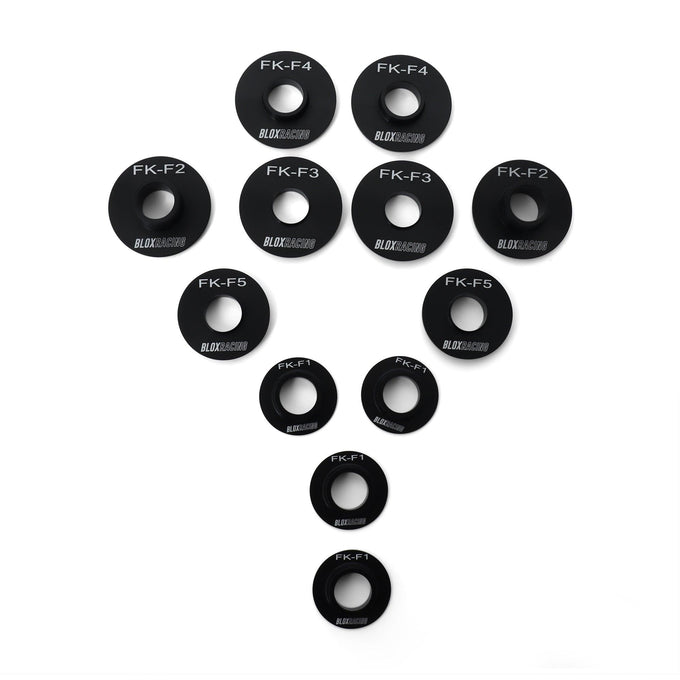 12 Pieces Front/ Rear Subframe Hard Collar Kit<br> 16-21 Honda Civic FK