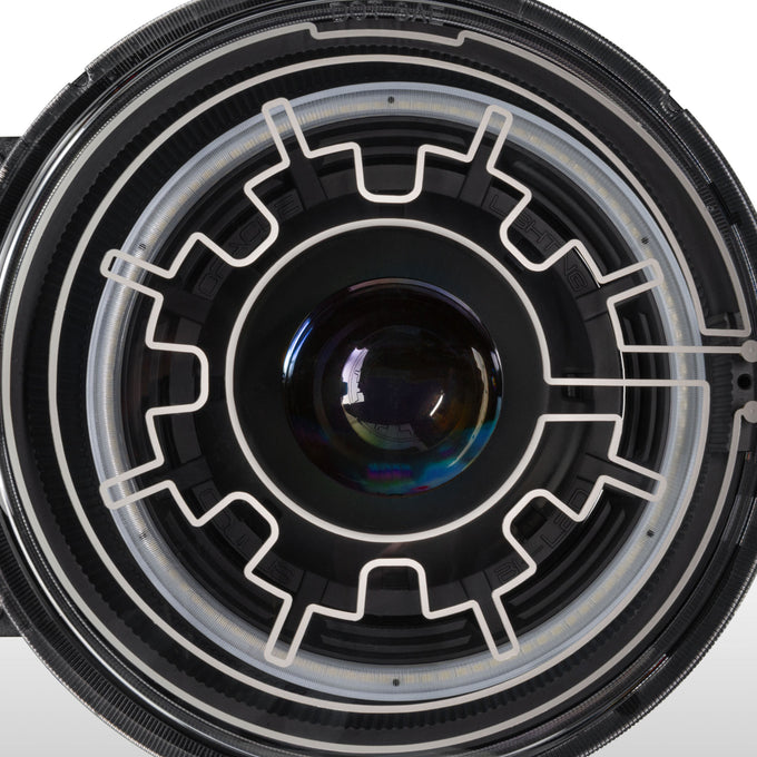 Bi-LED Projector Headlights (Heated Lens) <br> 21-25 Ford Bronco