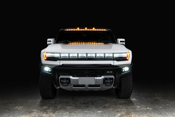 Roof Mount Curved Light Bar w/ Brackets <br> 22-24 Hummer EV Pickup/SUV