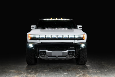 Roof Mount Curved Light Bar w/ Brackets <br> 22-24 Hummer EV Pickup/SUV