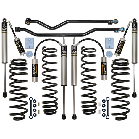 3in Stage 3 Suspension System <br> 2007-2017 Jeep Wrangler 2018 Wrangler JK