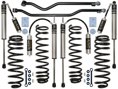 3in Stage 3 Suspension System <br> 2007-2017 Jeep Wrangler 2018 Wrangler JK