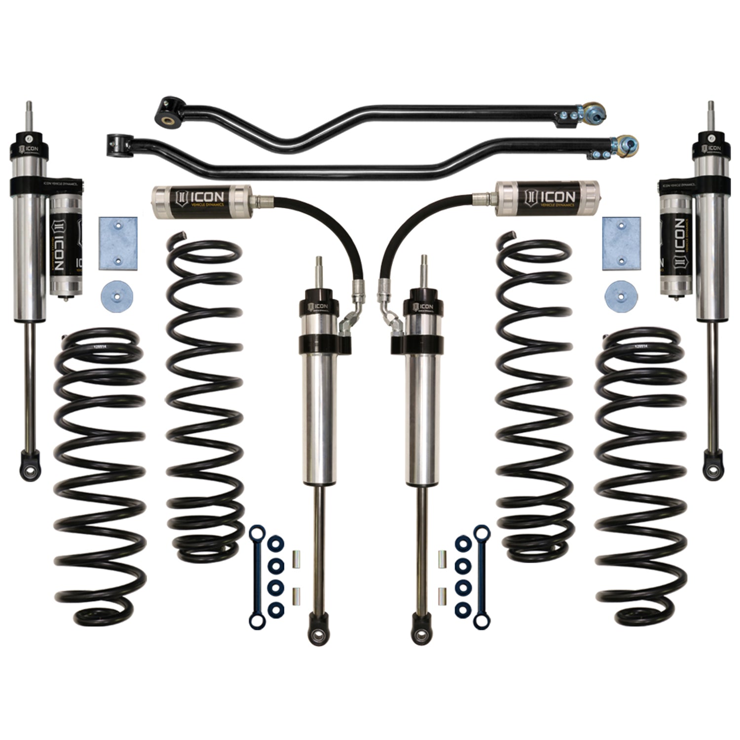 3in Stage 4 Suspension System <br> 2007-2017 Jeep Wrangler 2018 Wrangler JK