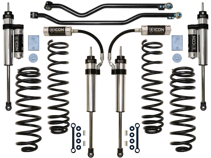 3in Stage 4 Suspension System <br> 2007-2017 Jeep Wrangler 2018 Wrangler JK