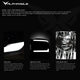 LM Series Crystal Headlights w/ LumenX Light Bar <BR> 06-11 Honda Civic 4DR