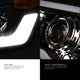 LMP Series Projector Headlights w/ LumenX Light Bar <br>02-05 Dodge Ram 1500