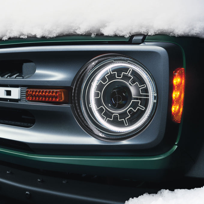 Bi-LED Projector Headlights (Heated Lens) <br> 21-25 Ford Bronco