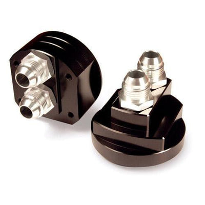 Polished Remote Oil Filter Relocation Kit<br> Universal