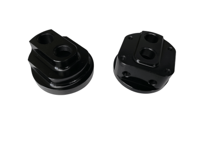 Polished Remote Oil Filter Relocation Kit<br> Universal