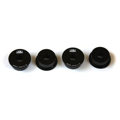 Black Steering Rack Rigid Bushing Kit<br> 99-09 Honda S2000