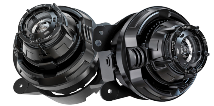 Off-Road LASER 15W Fog Lights <br> 07-25 Jeep Wrangler, 20-25 Gladiator