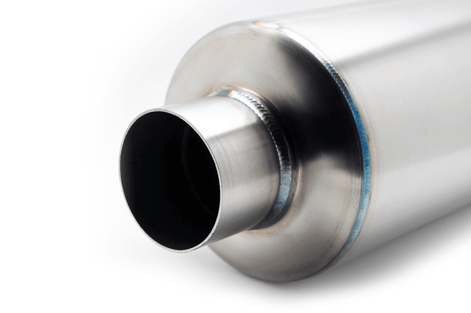 Turndown Tip Street Muffler<br> Universal